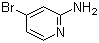 2-氨基-4-溴吡啶分子结构 (CAS 84249-14-9)