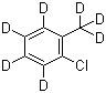 2-氯甲苯-D7分子结构 (CAS 84344-05-8)