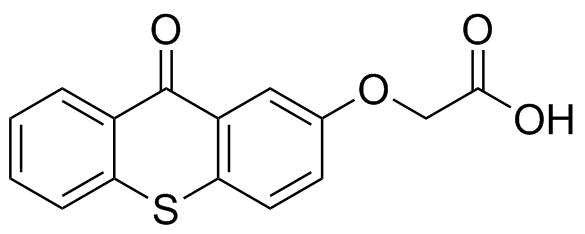 2-(Carboxymethoxy)thioxanthone molecular structure (CAS 84434-05-9)