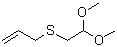 3-[(2,2-Dimethoxyethyl)thio]-1-propene molecular structure (CAS 84522-35-0)