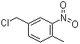4-甲基-3-硝基氯苄分子结构 (CAS 84540-59-0)