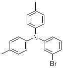 structure of CAS# 845526-91-2, 3-Bromo-N,N-bis(4-methylphenyl)benzenamine
