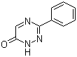 3-苯基-1,2,4-三嗪-6-酮分子结构 (CAS 84586-28-7)
