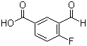 4-Fluoro-3-formylbenzoic acid molecular structure (CAS 845885-90-7)