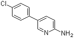 5-(4-氯苯基)吡啶-2-胺分子结构 (CAS 84596-08-7)