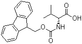Fmoc-D-缬氨酸分子结构 (CAS 84624-17-9)