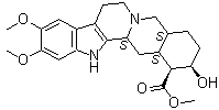 10,11-二甲氧基alpha-育亨宾分子结构 (CAS 84667-06-1)
