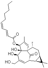 大戟因子 E1分子结构 (CAS 84680-59-1)