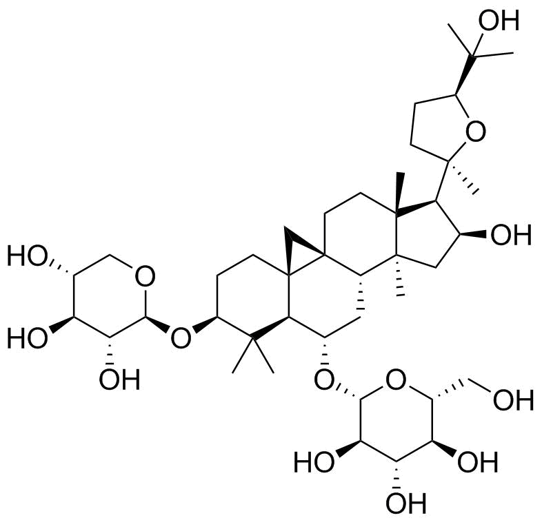 Astragaloside IV molecular structure (CAS 84687-43-4)