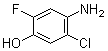 structure of CAS# 847872-10-0, 4-Amino-5-chloro-2-fluorophenol
