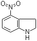 4-硝基-2,3-二氢-1H-吲哚分子结构 (CAS 84807-26-1)
