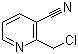 2-(氯甲基)-3-氰基吡啶分子结构 (CAS 848774-96-9)