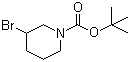 1-Boc-3-bromopiperidine molecular structure (CAS 849928-26-3)