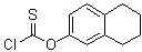 O-(5,6,7,8-四氢-2-萘基)硫代氯甲酸酯分子结构 (CAS 84995-63-1)