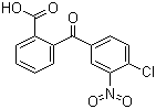 structure of CAS# 85-54-1, 2-(4-Chloro-3-nitrobenzoyl)benzoic acid