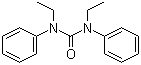 结构式 CAS# 85-98-3, 1,3-二乙基-1,3-二苯脲