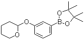 Tetrahydro-2-[3-(4,4,5,5-tetramethyl-1,3,2-dioxaborolan-2-yl)phenoxy]-2H-pyran molecular structure (CAS 850568-69-3)