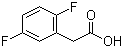 2,5-Difluorophenylacetic acid molecular structure (CAS 85068-27-5)