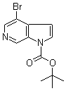4-溴-1H-吡咯并[2,3-c]吡啶-1-羧酸叔丁酯分子结构 (CAS 850892-97-6)