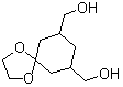 1,4-二氧杂螺[4.5]癸烷-7,9-二甲醇分子结构 (CAS 850991-59-2)