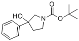 Tert-butyl 3-hydroxy-3-phenylpyrrolidine-1-carboxylate molecular structure (CAS 851000-71-0)