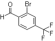 2-溴-4-三氟甲基苯甲醛分子结构 (CAS 85118-24-7)