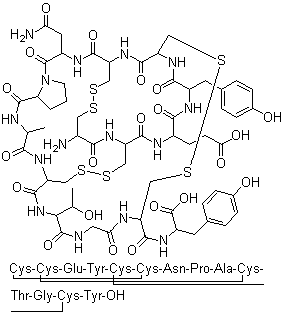 利那洛肽分子结构 (CAS 851199-59-2)