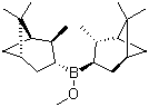 (-)-B-甲氧基二异松莰基硼烷分子结构 (CAS 85134-98-1)