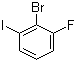 2-溴-1-氟-3-碘苯分子结构 (CAS 851368-08-6)
