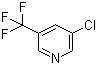 3-氯-5-三氟甲基吡啶分子结构 (CAS 85148-26-1)