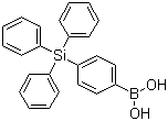 4-(三苯基硅基)苯硼酸分子结构 (CAS 852475-03-7)