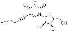 5-(4-羟基-1-丁炔基)尿苷分子结构 (CAS 85267-67-0)