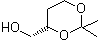 (4S)-2,2-Dimethyl-1,3-dioxane-4-methanol molecular structure (CAS 85287-64-5)