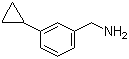 结构式 CAS# 852877-59-9, 3-环丙基苄胺