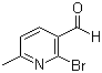 2-Bromo-6-methylpyridine-3-carboxaldehyde molecular structure (CAS 853179-74-5)
