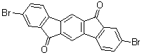 2,8-二溴茚并[1,2-b]芴-6,12-二酮分子结构 (CAS 853234-57-8)