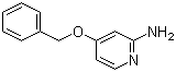 4-(苄氧基)吡啶-2-胺分子结构 (CAS 85333-26-2)