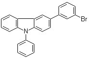 3-(3-Bromophenyl)-9-phenyl-9H-carbazole molecular structure (CAS 854952-59-3)