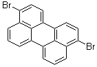 3,10-二溴苝分子结构 (CAS 85514-20-1)