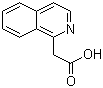 2-(异吲哚-1-基)乙酸分子结构 (CAS 855292-39-6)