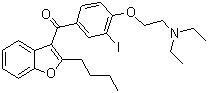单碘胺碘酮分子结构 (CAS 85642-08-6)