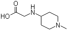N-(1-Methyl-4-piperidinyl)glycine molecular structure (CAS 856437-58-6)