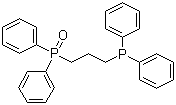 structure of CAS# 85685-99-0, 1,3-Bis(diphenylphosphino)propane oxide;1,3-Bis(diphenylphosphino)propane monooxide; 1,3-Bis(diphenylphosphino)propane monoxide
