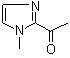 1-(1-甲基-1H-咪唑-2-基)乙酮分子结构 (CAS 85692-37-1)