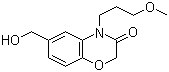 6-羟甲基-4-(3-甲氧基丙基)-4H-苯并[1,4]恶嗪-3-酮分子结构 (CAS 857272-03-8)