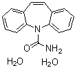 卡马西平二水合物分子结构 (CAS 85756-57-6)