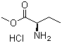 (R)-2-氨基丁酸甲酯盐酸盐分子结构 (CAS 85774-09-0)