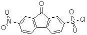 7-Nitro-9-oxo-9H-fluorene-2-sulfonyl chloride molecular structure (CAS 857789-25-4)