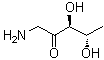 1-氨基-1,5-二脱氧-L-赤式-戊酮糖分子结构 (CAS 858127-57-8)
