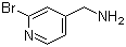 2-溴-4-氨甲基吡啶分子结构 (CAS 858362-82-0)